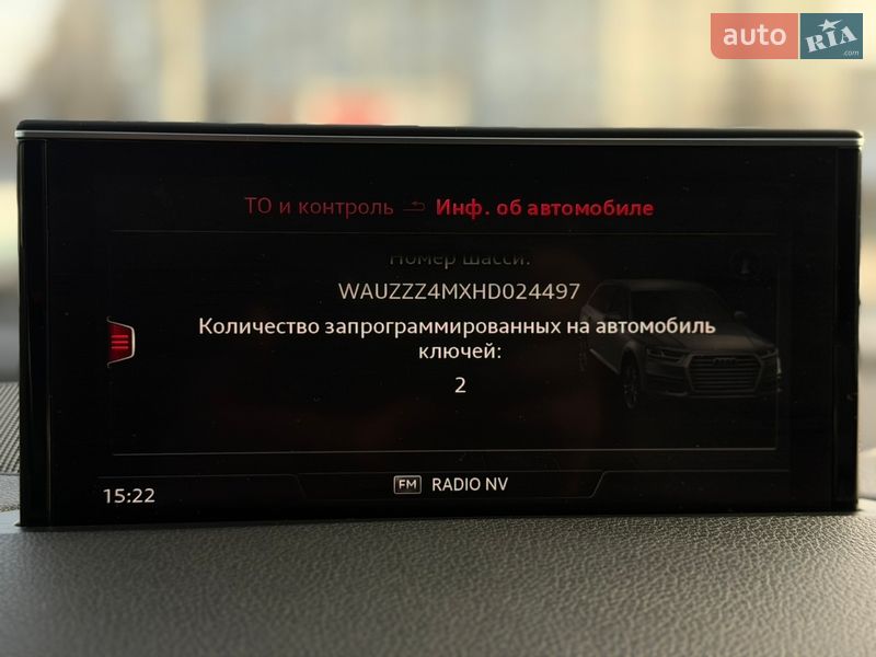 Внедорожник / Кроссовер Audi Q7 2016 в Хмельницком