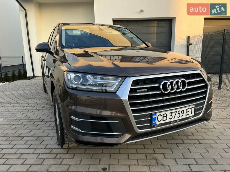 Внедорожник / Кроссовер Audi Q7 2017 в Львове