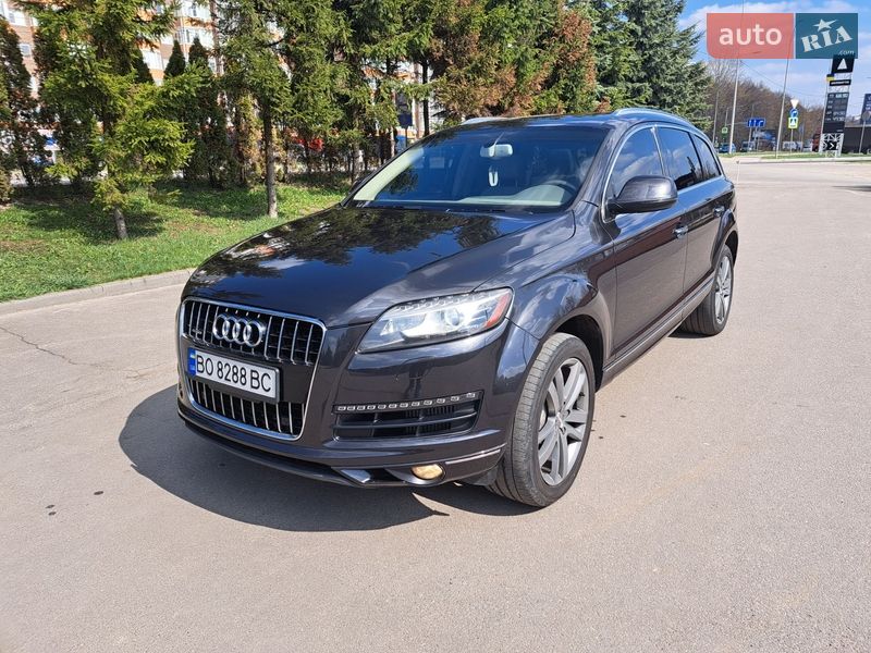 Внедорожник / Кроссовер Audi Q7 2012 в Тернополе