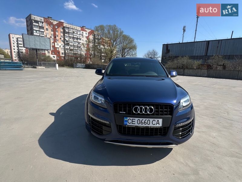 Внедорожник / Кроссовер Audi Q7 2013 в Черновцах