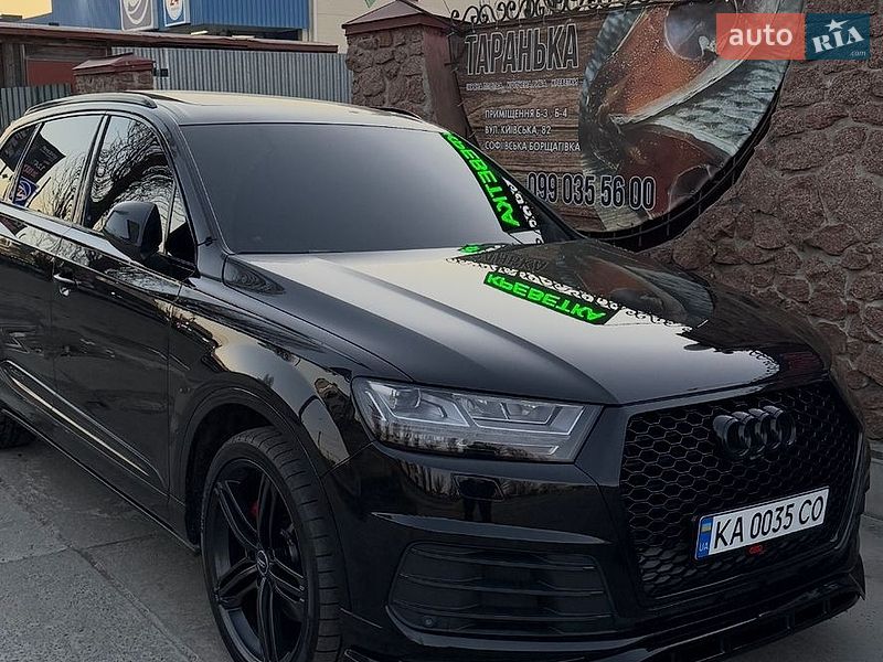 Внедорожник / Кроссовер Audi Q7 2018 в Киеве