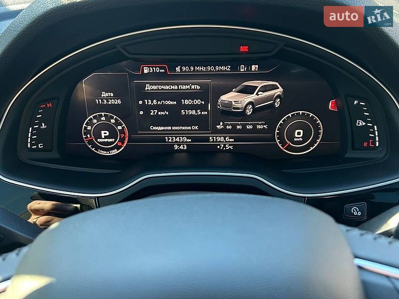 Внедорожник / Кроссовер Audi Q7 2018 в Виннице
