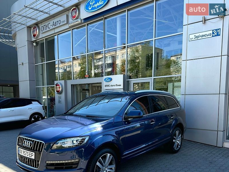 Внедорожник / Кроссовер Audi Q7 2012 в Хмельницком