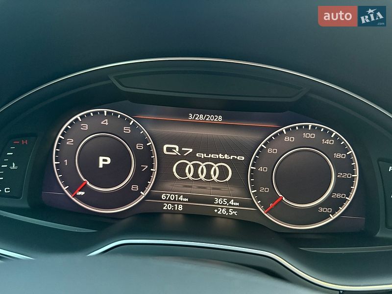 Внедорожник / Кроссовер Audi Q7 2018 в Киеве