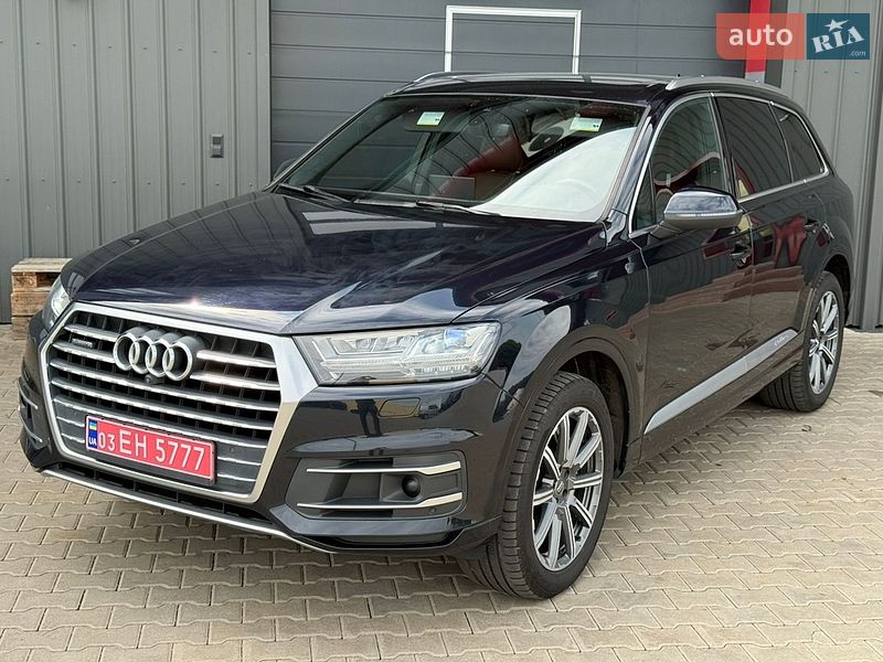 Внедорожник / Кроссовер Audi Q7 2017 в Ковеле