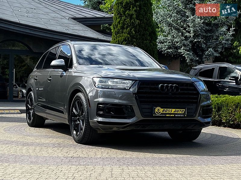 2018 Audi Q7, VIN WA1VAAF78JD035113:plate — фото 1 (autoria)
