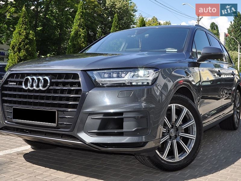 2019 Audi Q7, VIN WAUZZZ4M1KD046511:plate — фото 1 (autoria)