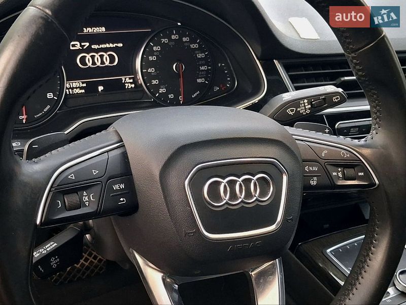 Внедорожник / Кроссовер Audi Q7 2017 в Харькове