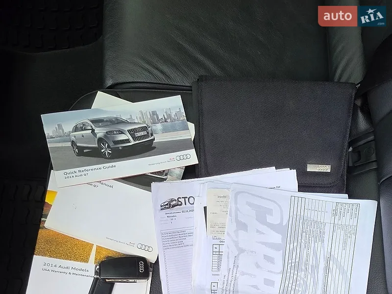 Внедорожник / Кроссовер Audi Q7 2014 в Киеве документ