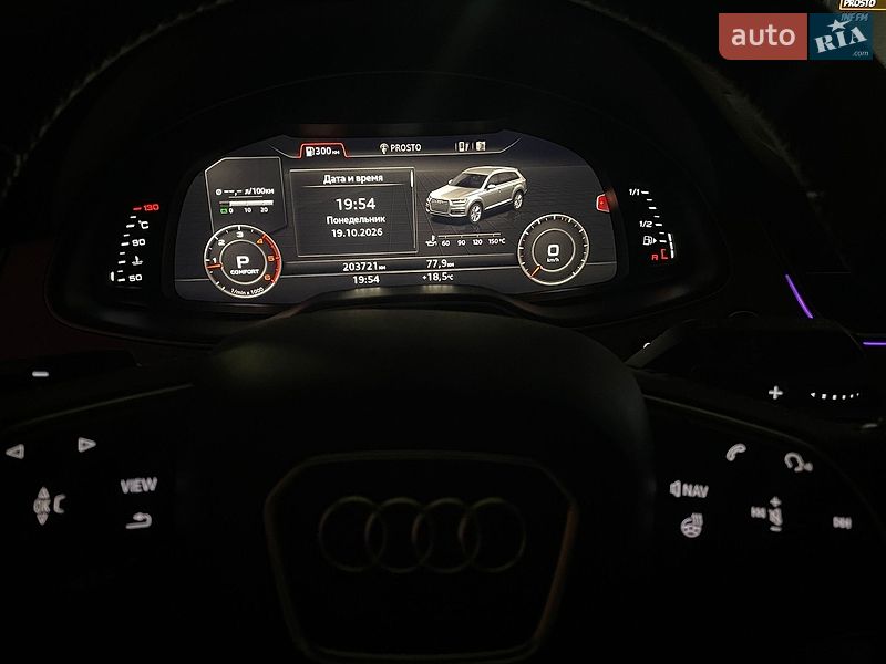 Внедорожник / Кроссовер Audi Q7 2018 в Одессе