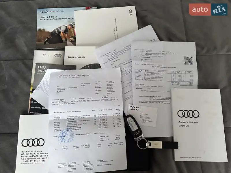 Позашляховик / Кросовер Audi Q8 2018 в Києві документ