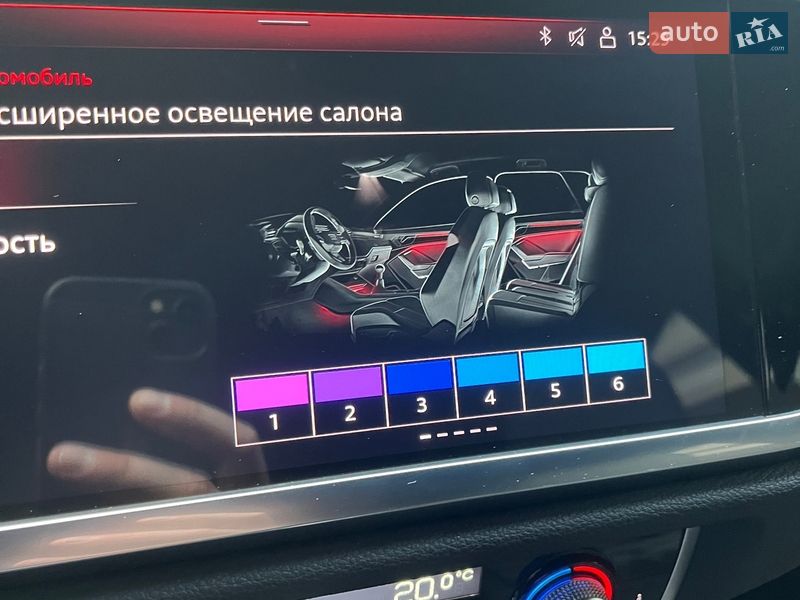 Позашляховик / Кросовер Audi RS Q3 2021 в Дніпрі фото 43 Позашляховик / Кросовер Audi RS Q3 2021 в Дніпрі