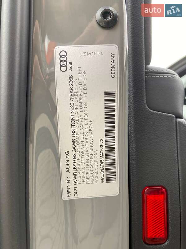 Седан Audi S4 2021 в Львове фото 30 Седан Audi S4 2021 в Львове