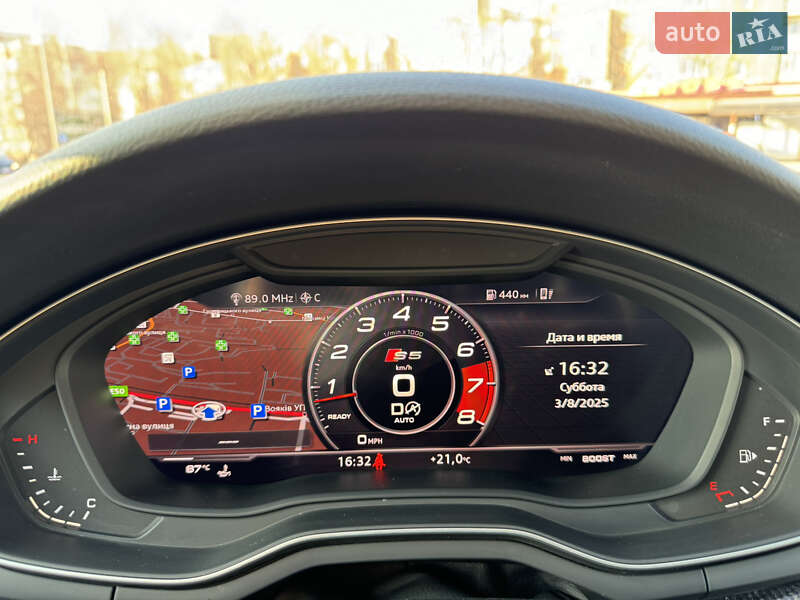 Кабриолет Audi S5 2017 в Тернополе