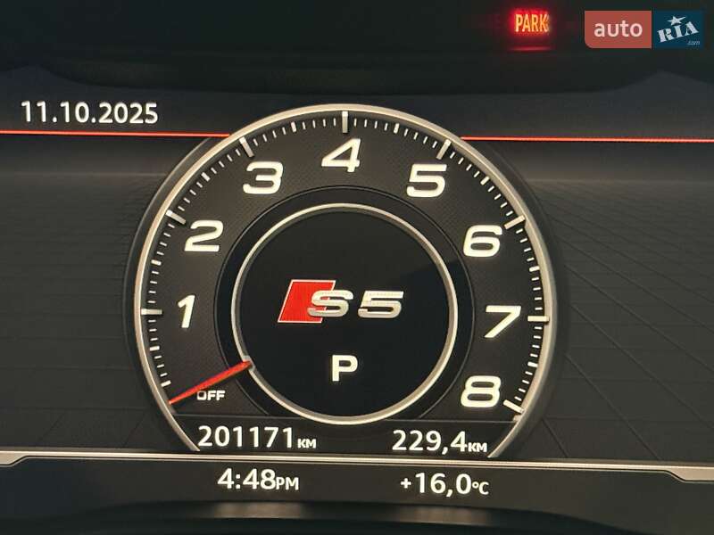 Кабриолет Audi S5 2017 в Одессе фото 37 Кабриолет Audi S5 2017 в Одессе