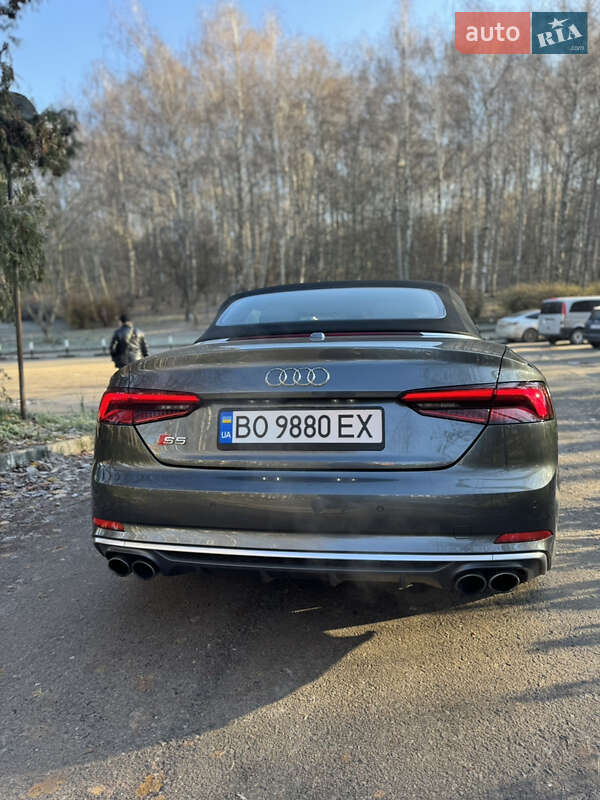 Кабриолет Audi S5 2017 в Тернополе фото 6 Кабриолет Audi S5 2017 в Тернополе
