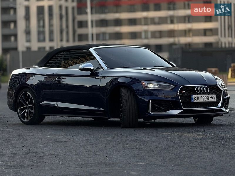 Кабриолет Audi S5 2017 в Киеве