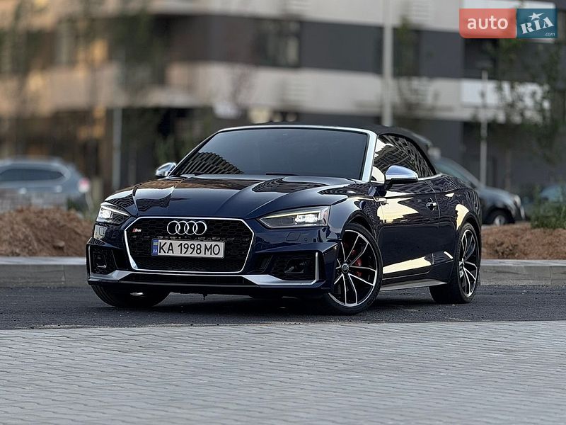 Кабриолет Audi S5 2017 в Киеве
