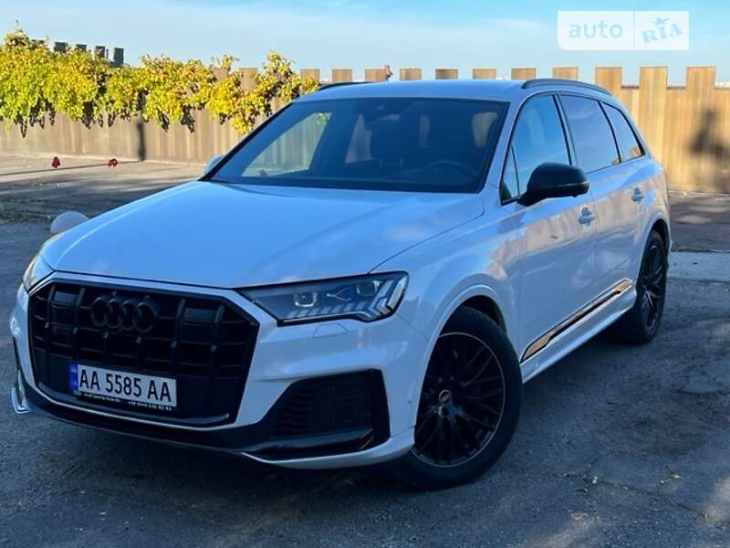 2021 Audi SQ7, VIN WAUZZZ4M1MD022373:plate — фото 1 (autoria)