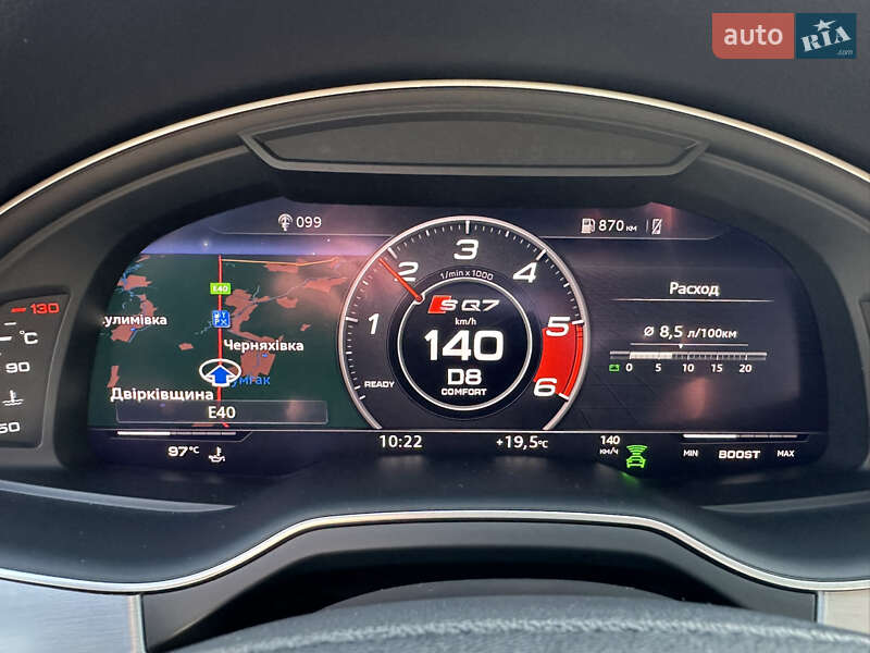 Внедорожник / Кроссовер Audi SQ7 2017 в Ужгороде