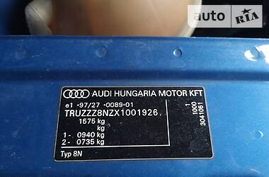 Купе Audi TT 1998 в Кривом Роге