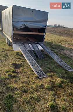 Тентований борт (штора) - напівпричіп Автобан 4130 2015 в Нововолинську