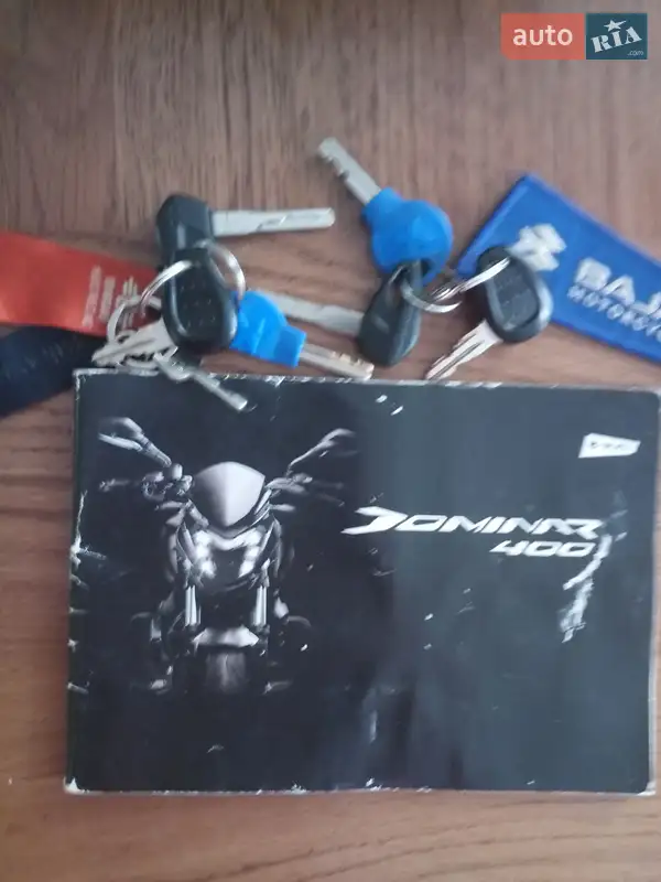 Мотоцикл Супермото (Motard) Bajaj Dominar 400 2018 в Ирпене документ