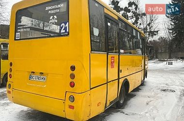 Городской автобус БАЗ 2007 в Львове