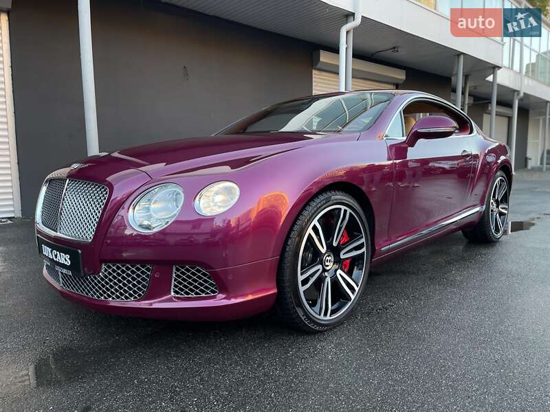 Купе Bentley Continental GT 2012 в Киеве