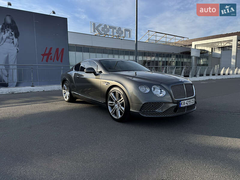 Купе Bentley Continental GT 2016 в Киеве