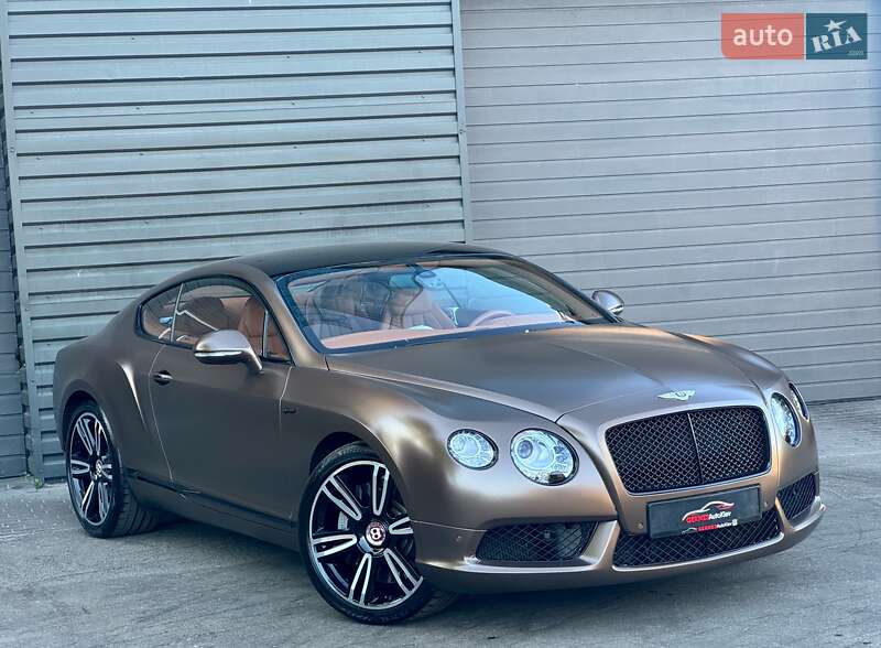 Купе Bentley Continental GT 2014 в Киеве