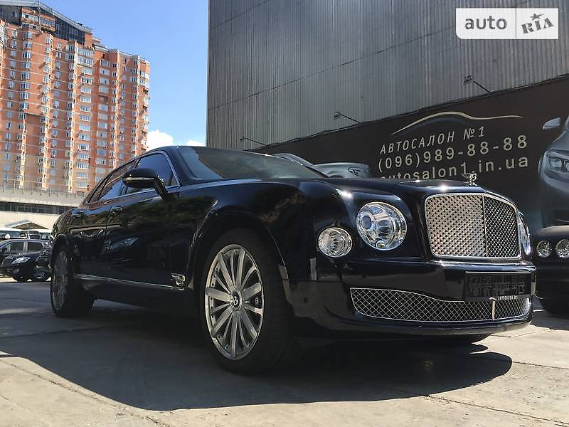 Bentley Mulsanne 2012 года