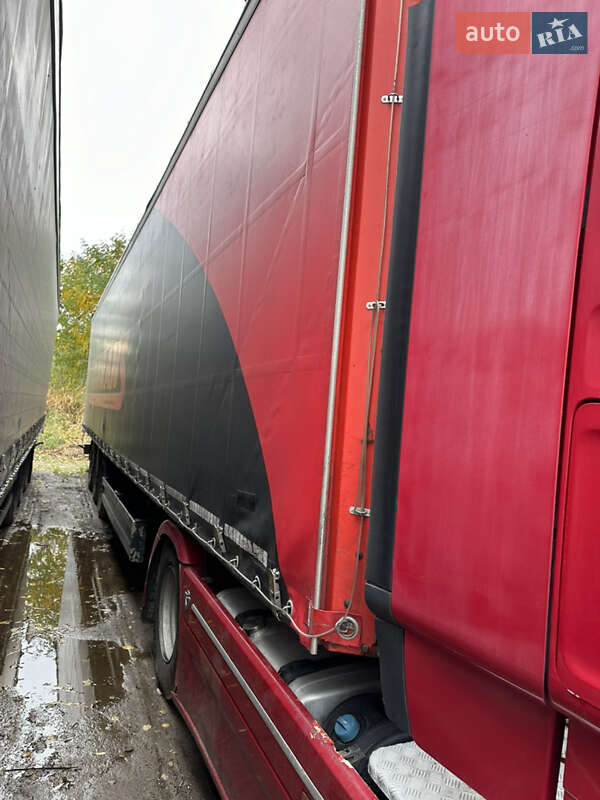 Тентованный борт (штора) - полуприцеп Berger SAPL 2012 в Львове