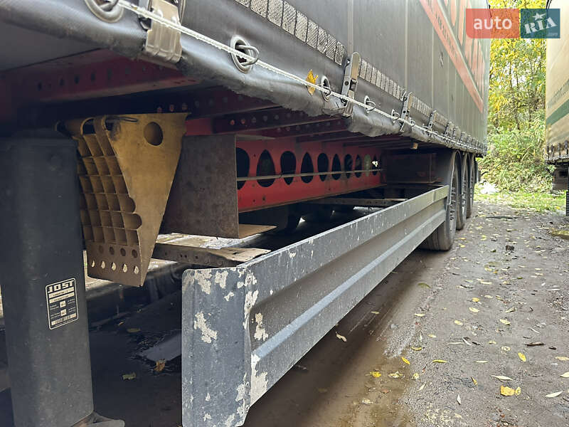 Тентованный борт (штора) - полуприцеп Berger SAPL 2012 в Львове