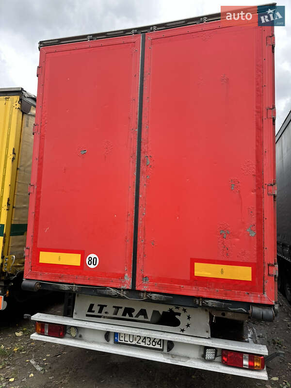 Тентованный борт (штора) - полуприцеп Berger SAPL 2012 в Львове