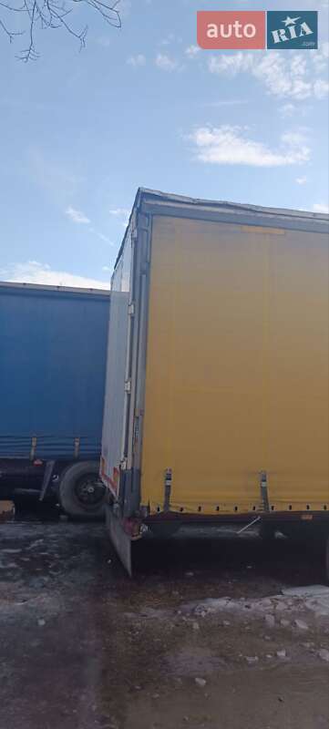 Тентованный борт (штора) - полуприцеп Berger SCS 2005 в Днепре