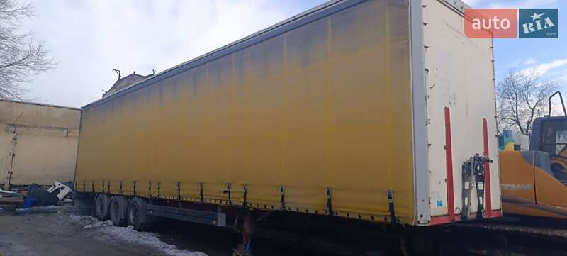 Тентованный борт (штора) - полуприцеп Berger SCS 2005 в Днепре