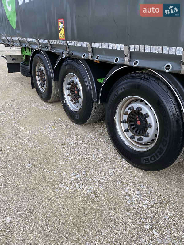 Тентований борт (штора) - напівпричіп Berger Standard 2011 в Тернополі