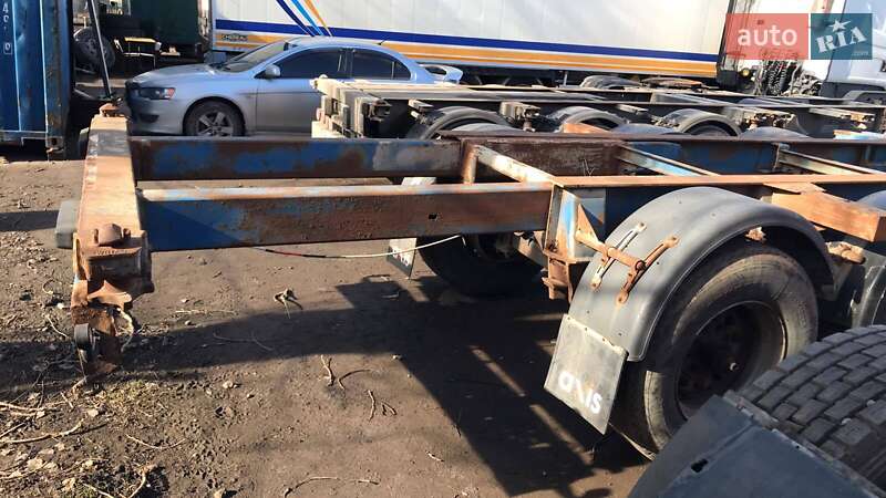 Контейнеровоз полуприцеп Blumhardt SAL 1993 в Одессе фото 4 Контейнеровоз полуприцеп Blumhardt SAL 1993 в Одессе