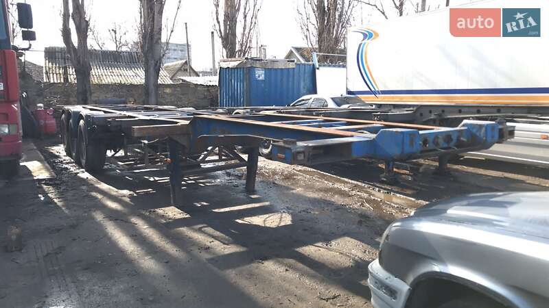 Контейнеровоз полуприцеп Blumhardt SAL 1993 в Одессе фото 7 Контейнеровоз полуприцеп Blumhardt SAL 1993 в Одессе