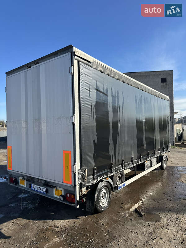 Тентований борт (штора) - прицеп Blyss DA35 2019 в Луцьку