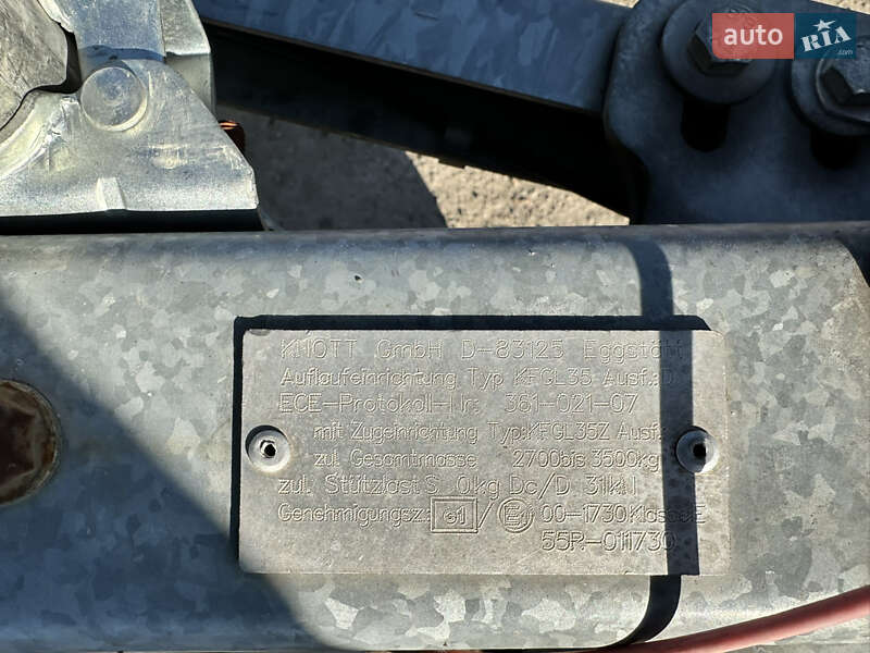 Тентований борт (штора) - прицеп Blyss DA35 2019 в Луцьку