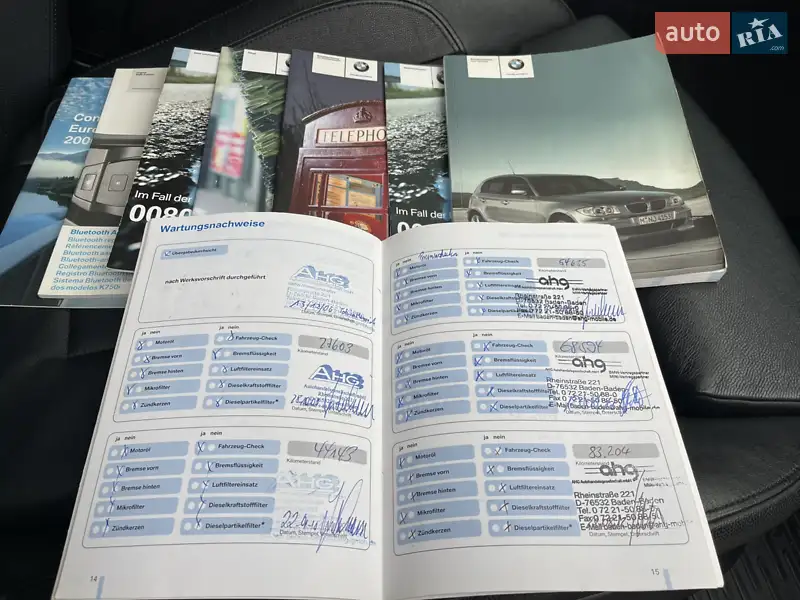Хэтчбек BMW 1 Series 2006 в Киеве документ