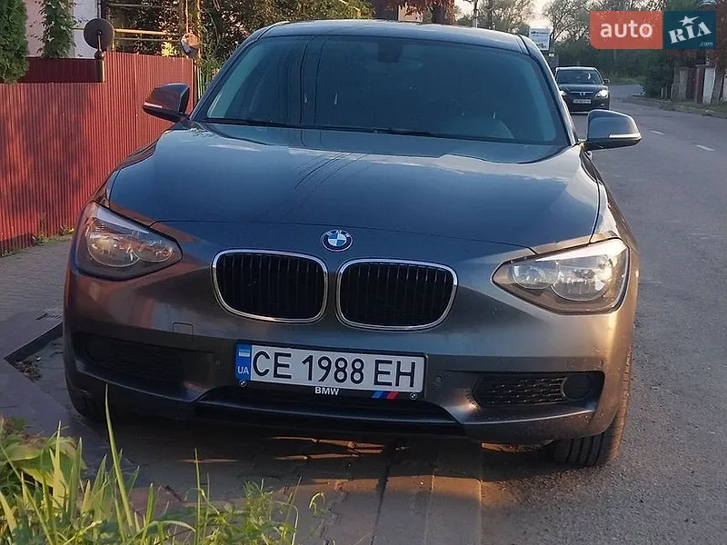 BMW 1 Series 2012