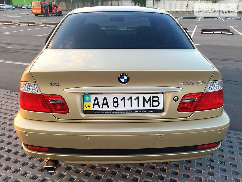 Купе BMW 3 Series 2003 в Киеве фото 5 Купе BMW 3 Series 2003 в Киеве