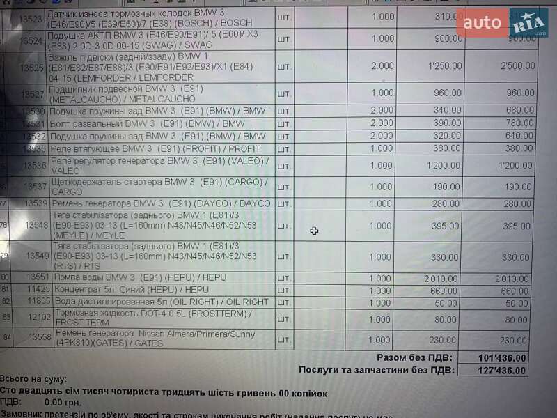 Універсал BMW 3 Series 2005 в Нових Петрівцях фото 4 Універсал BMW 3 Series 2005 в Нових Петрівцях