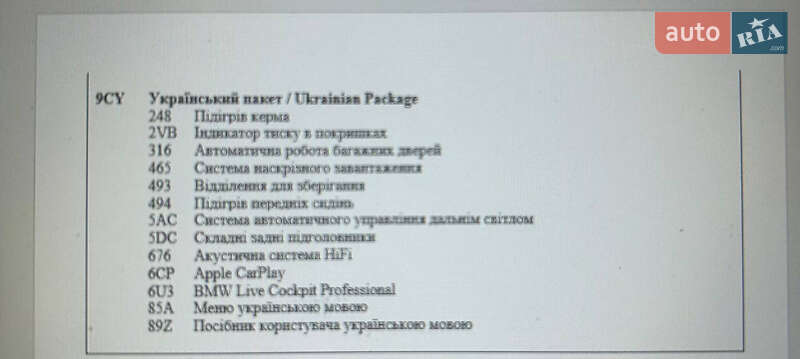 Седан BMW 3 Series 2019 в Киеве