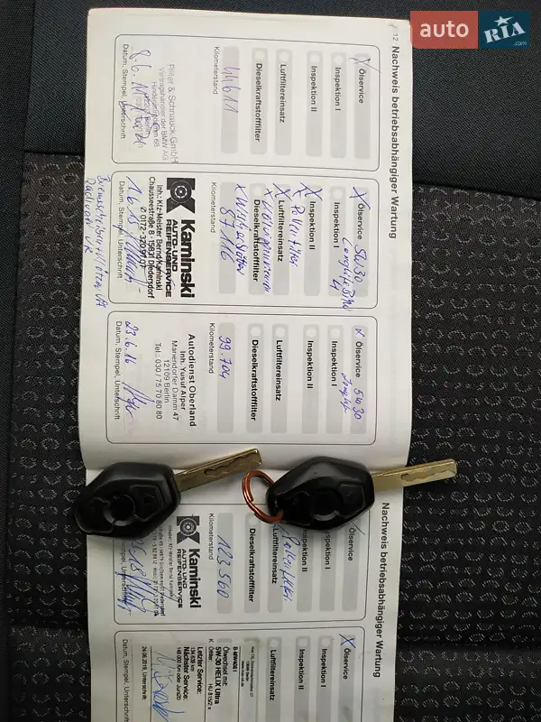 Седан BMW 3 Series 2004 в Луцке документ