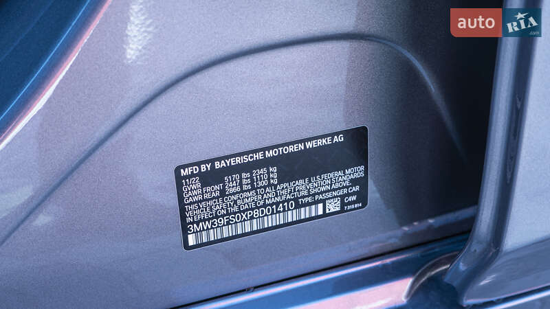 Седан BMW 3 Series 2022 в Львові