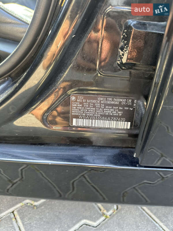 Седан BMW 3 Series 2005 в Виннице фото 19 Седан BMW 3 Series 2005 в Виннице